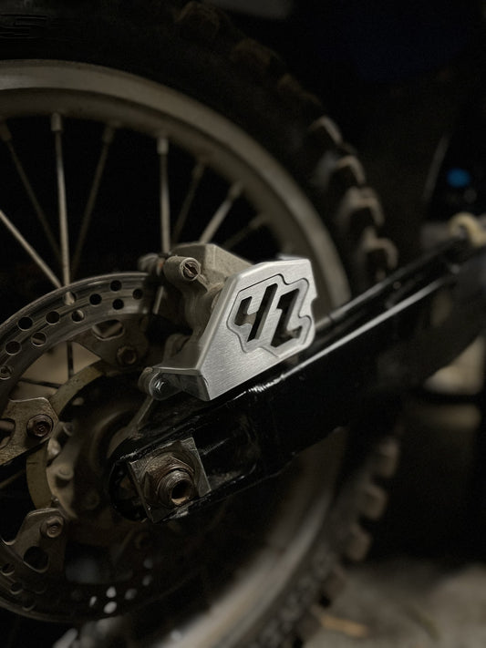 1993-2002 Yamaha YZ250 YZ125 Rear Brake Caliper Guard Billet OEM Replica