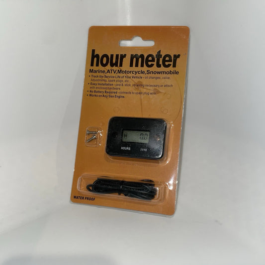 Hour Meter Marine ATV Motorcycle Offroad Dirt Bike FREE MOUNT!