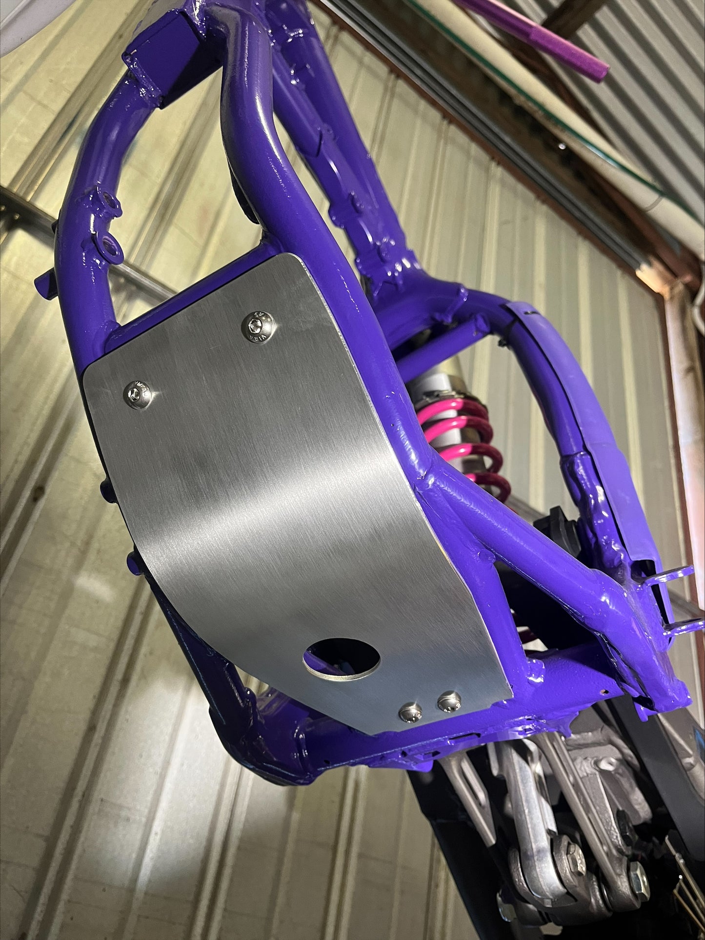 1993-1995 YZ125 skid plate