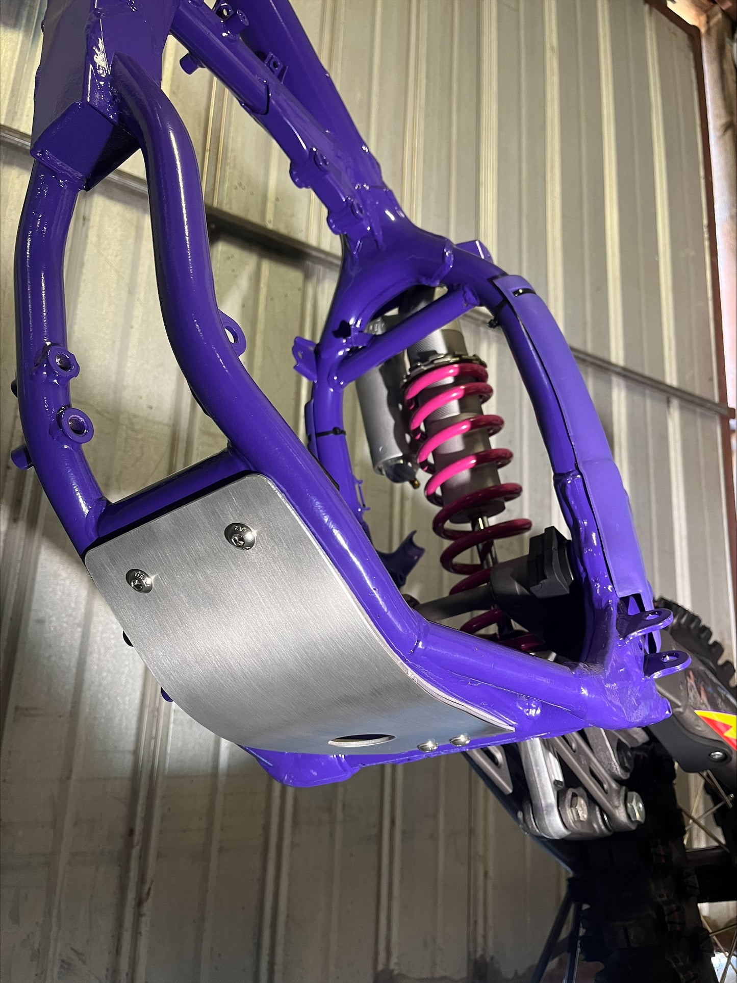 1993-1995 YZ125 skid plate
