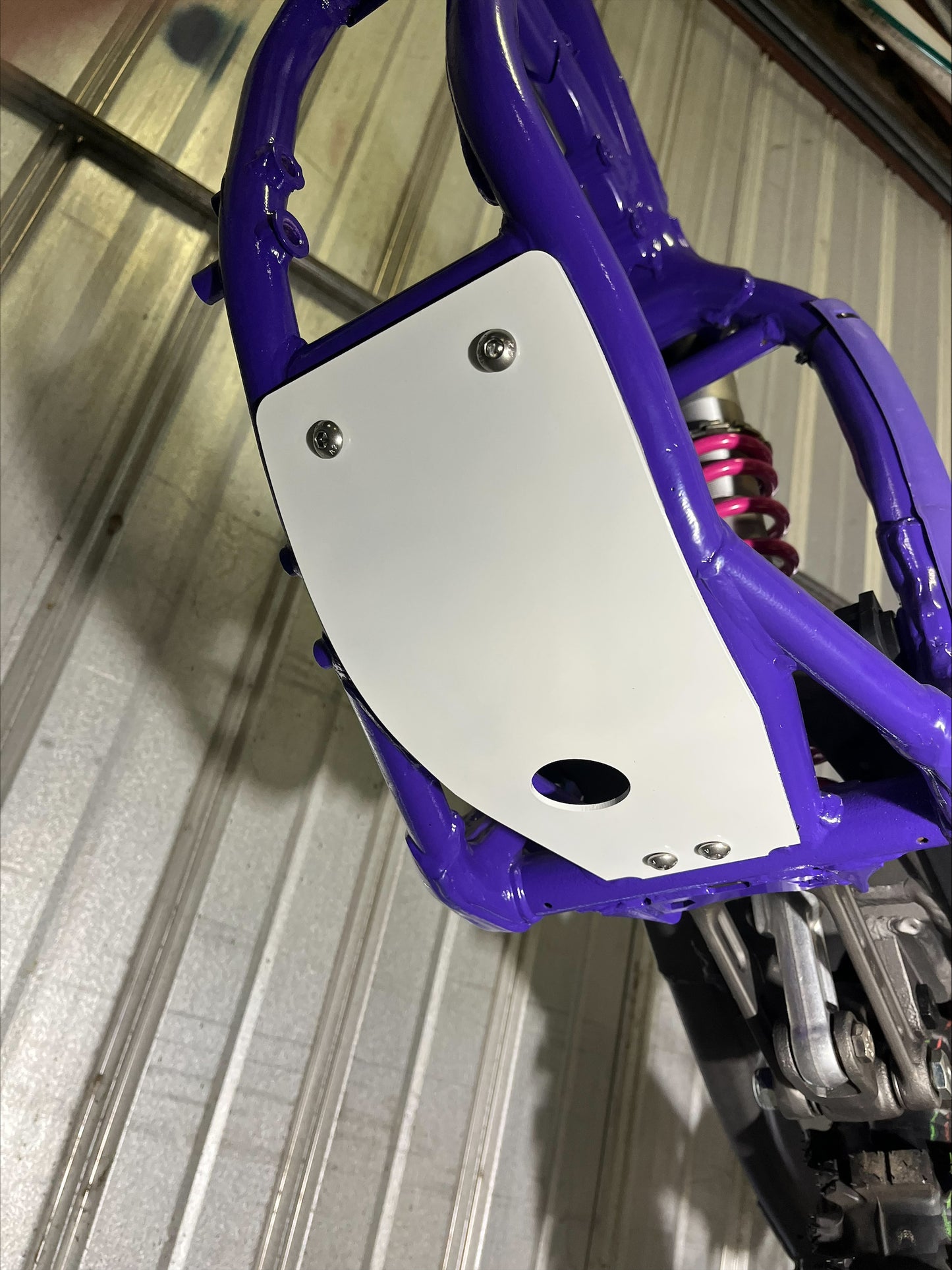 1993-1995 YZ125 skid plate