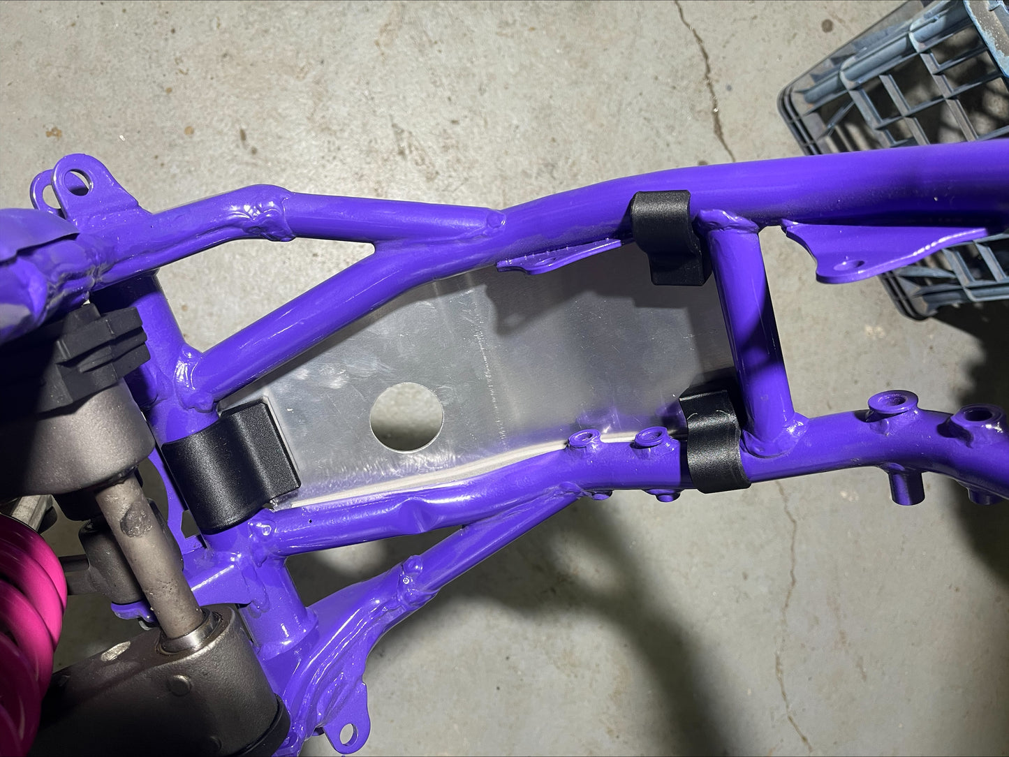 1993-1995 YZ125 skid plate